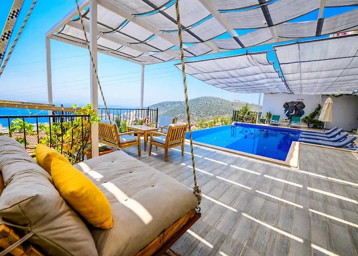 Sea View For 10 People In Kalkan * Kaş