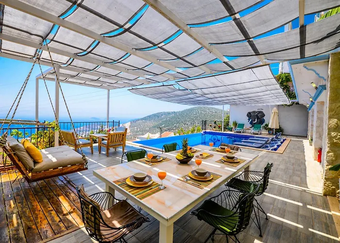 Sea View For 10 People In Kalkan * Kaş