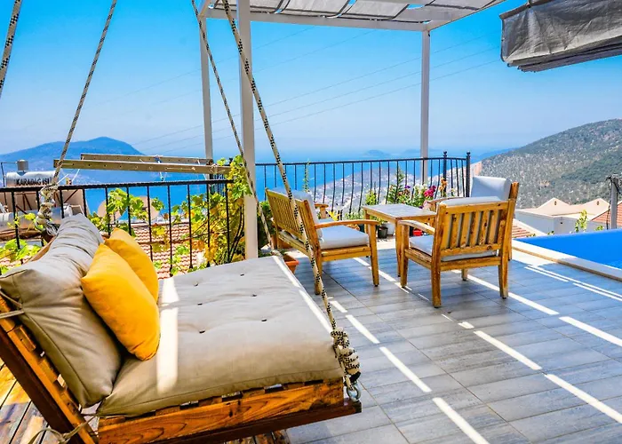 Villa Sea View For 10 People In Kalkan Kaş
