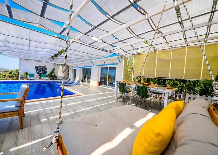 Villa Sea View For 10 People In Kalkan Kaş