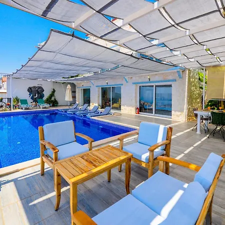 Sea View For 10 People In Kalkan Kaş