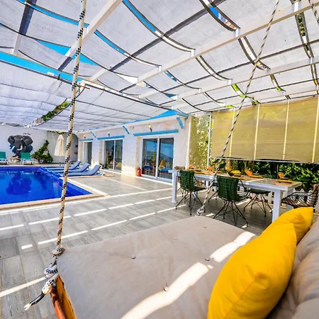 Willa Sea View For 10 People In Kalkan Kaş