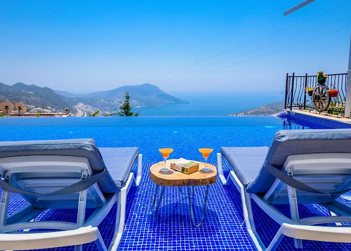 Sea View For 10 People In Kalkan *