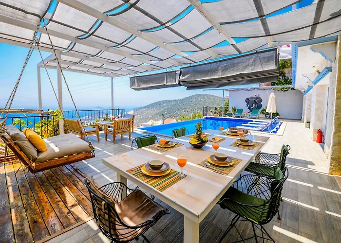Sea View For 10 People In Kalkan