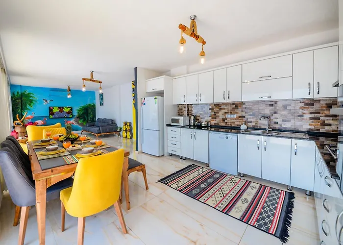 Sea View For 10 People In Kalkan Villa