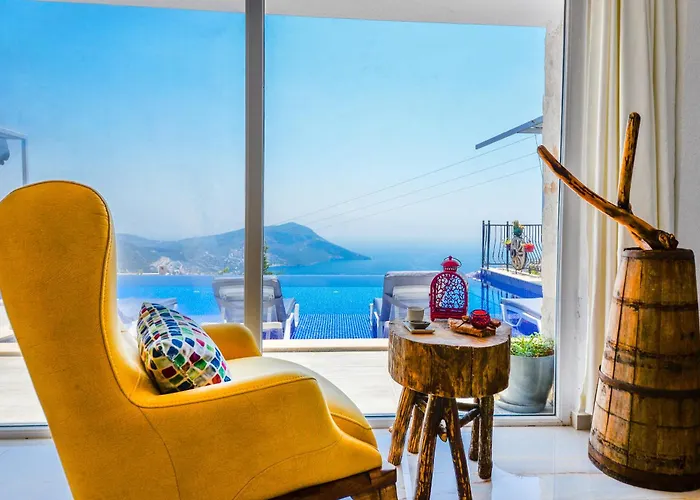 Sea View For 10 People In Kalkan